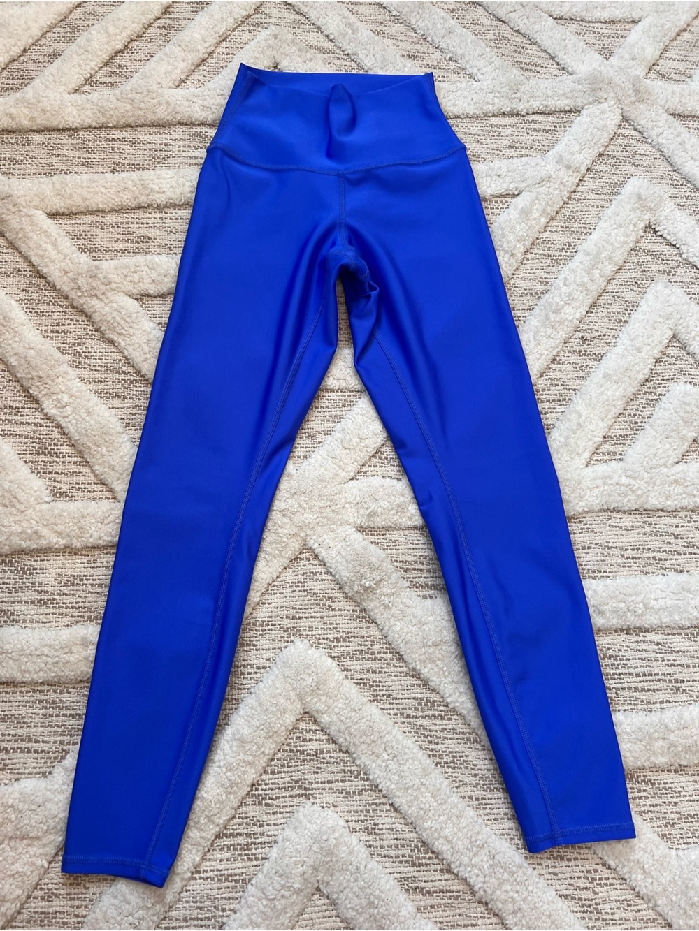 ALO Airlift High Waist 7/8 Leggings in Electric Safire Royal Blue XXS